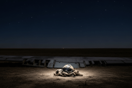 Rettungskräfte am Ort des Militärflugzeug-Absturzes