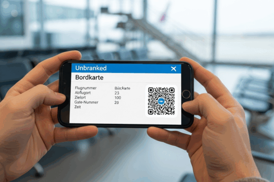 Ryanair digitale Bordkarte Pflicht in der App