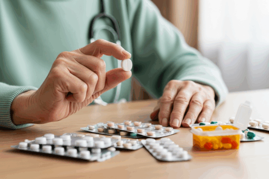 Medikamentengabe bei Hochbetagten im Pflegealltag