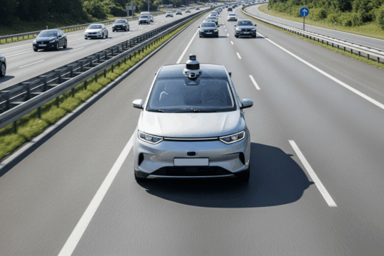 Waymo Robotaxis Autobahn Testfahrt in Phoenix