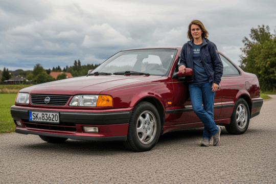 Scheinwerfer ohne Abdeckglas am Ford Mustang