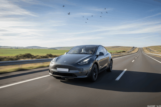Tesla Model Y BYD Akku Reichweite 688 km