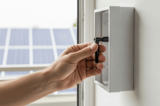 Balkonkraftwerk an Schukosteckdose sicher anschließen