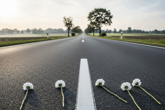 Frontalcrash auf der B51 nahe Bitburg