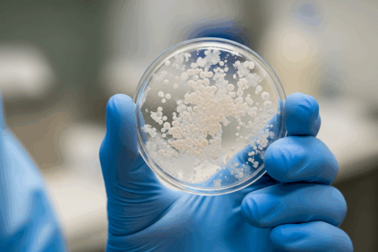 Candida auris Hefepilz