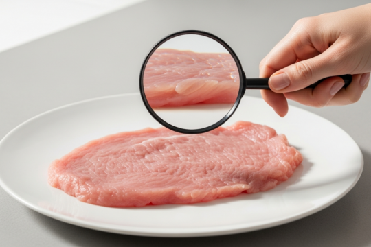 Qualitätsvergleich bei Putenfleisch