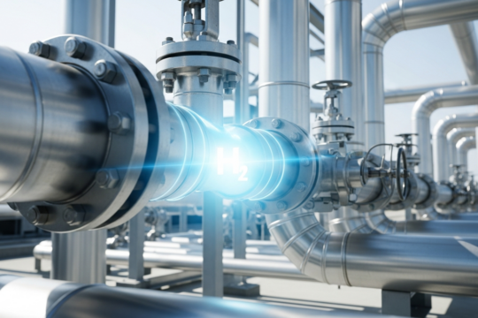 Gasnetz der Zukunft Wasserstoff – Umrüstung bestehender Leitungen